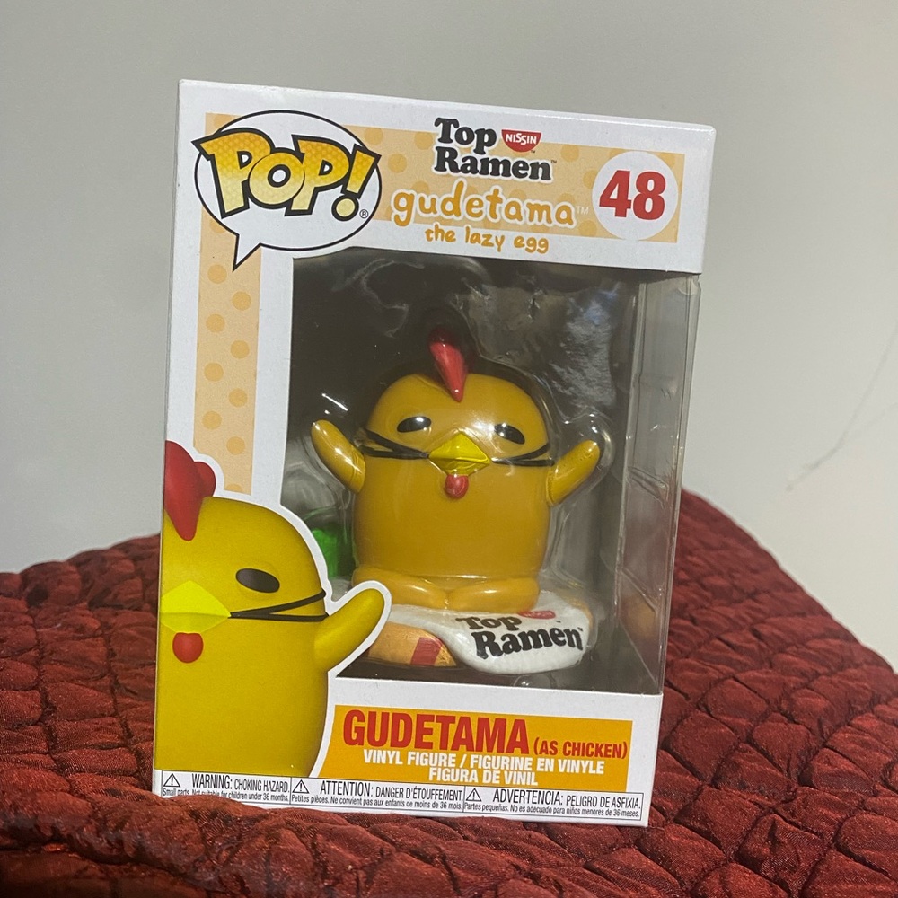 Top Ramen Gudetama Funko Pop